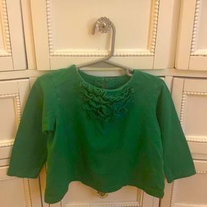 Carters Green 24 month shirt